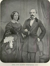 Иван Васильевич и Анна Фуругельм. 1859.