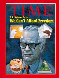 Скиннер на обложке журнала Time от 20 сентября 1971