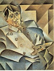 Портрет Пикассо, выполненный Хуаном Грисом (1912)