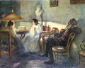 Л. Н. Толстой с семьей. 1902