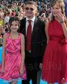 Антон Табаков с дочерью Аней и женой Анжеликой