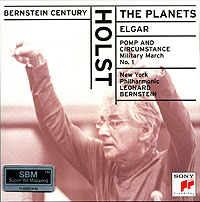 Обложка альбома «Holst. The Planets. Elgar. Pomp And Circumstance Marches. Leonard Bernstein» (Leonard Bernstein, 1997)
