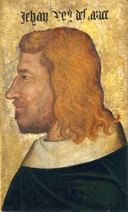 Портрет Иоанна II. Около 1350, Лувр. Первый профильный портрет в европейском искусстве